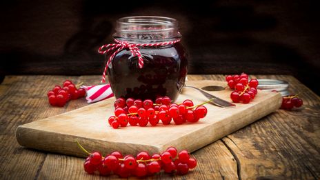 La confiture de groseilles