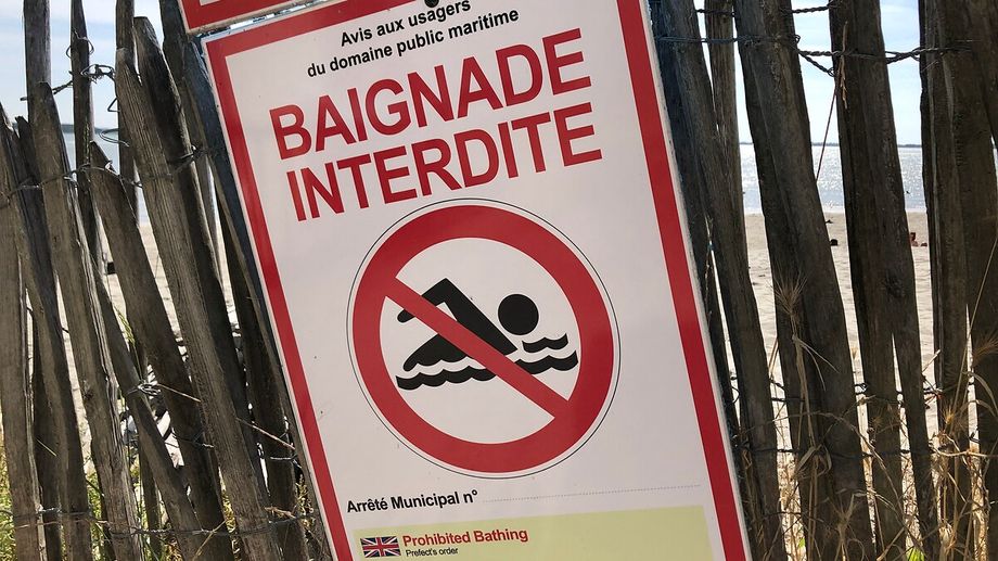 Baignade et p�che � pied interdites sur deux plages de Saint-Pair-sur-Mer, pr�s de Granville