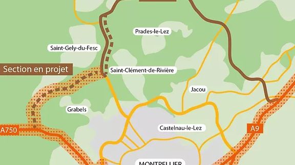Les opposants au LIEN ont d�finitivement perdu leur combat contre cette nouvelle rocade au nord de Montpellier