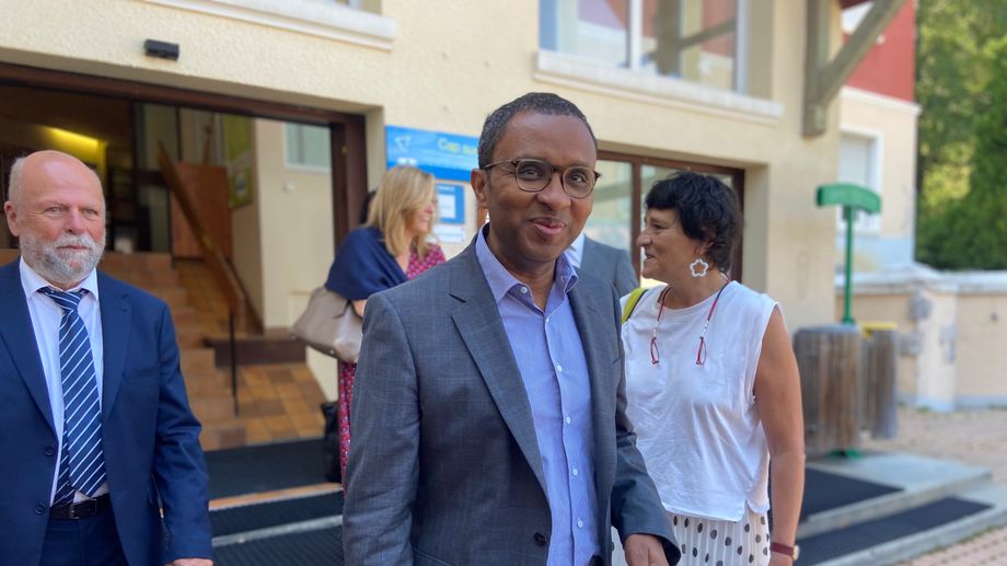 Le ministre de l'�ducation nationale, Pap Ndiaye, en Is�re pour parler �galit� des chances 