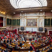 L'hémicycle de l'Assemblée nationale, le 29 juin