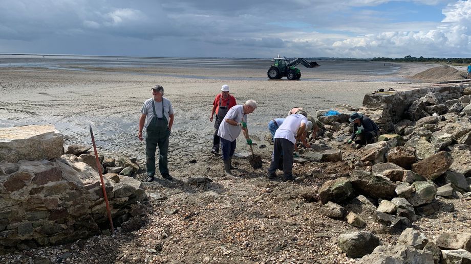 Morsalines : la digue de la Redoute continue son bout de chemin vers la rénovation