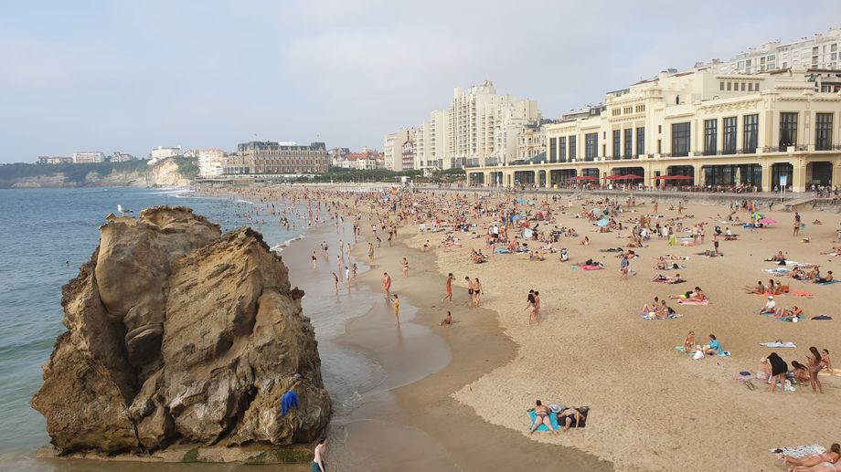 Temp�ratures caniculaires au Pays Basque : des records battus sur le mois de juillet