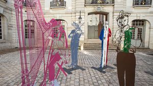 Tours : les z'animaux de Michel Audiard en libert�